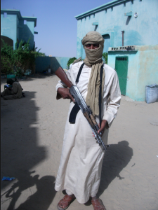 A mujahid in northern Mali.