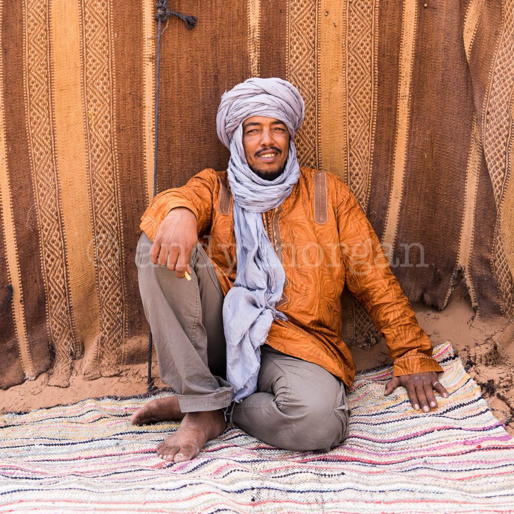 Said ag Ayad from Tinariwen at Taragalte Festival 2017