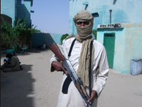 A mujahid in northern Mali.