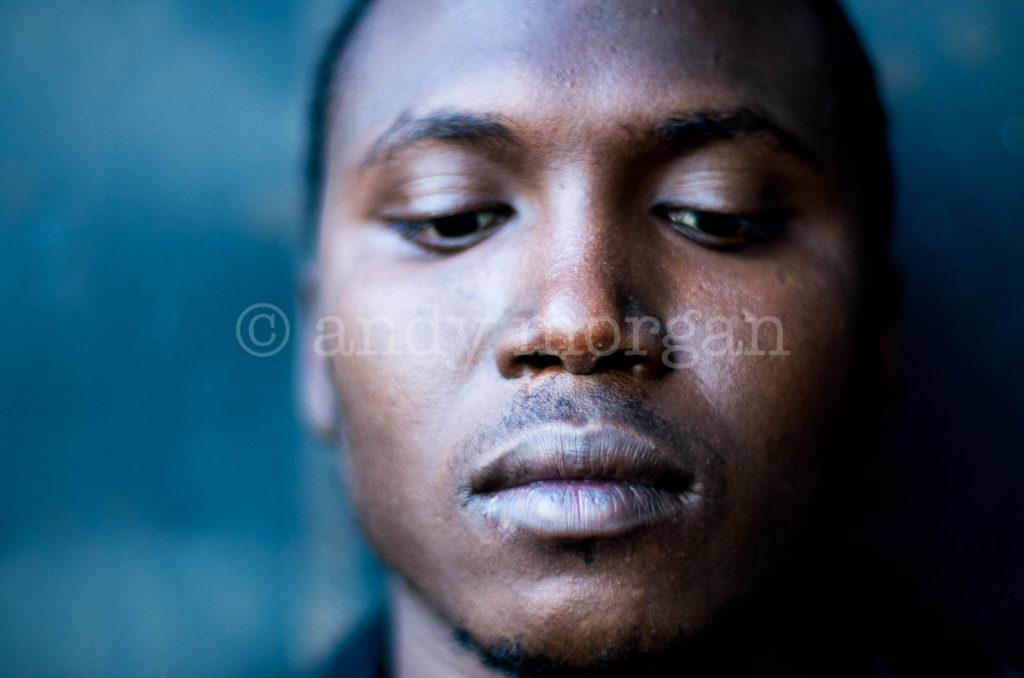 Aliou Toure from Songhoy Blues. Photo: Andy Morgan