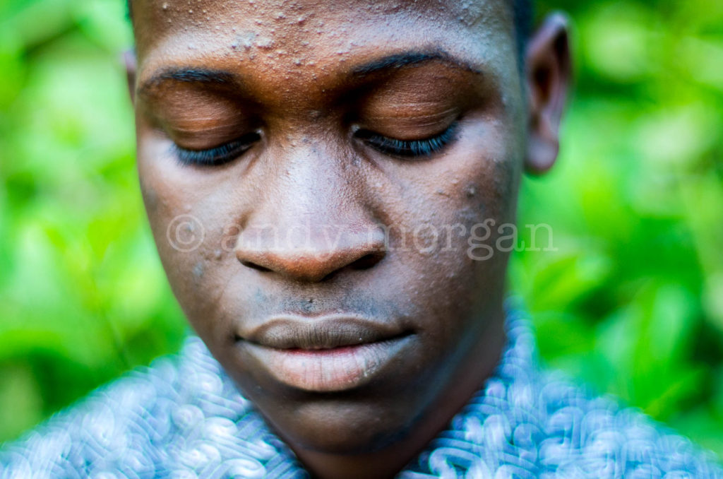 Nat Dembele from Songhoy Blues. Photo: Andy Morgan